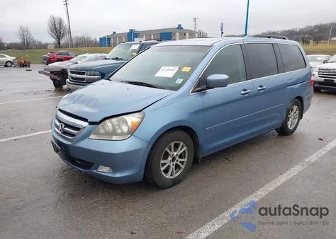 2006 Honda Odyssey Touring из США, поврежденный, VIN 5FNRL38886B009341